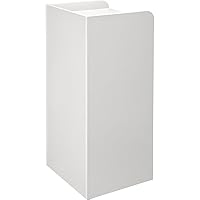 Vista 5 de Global Industrial Recipiente de basura de madera con bandeja superior, 36 galones, gris