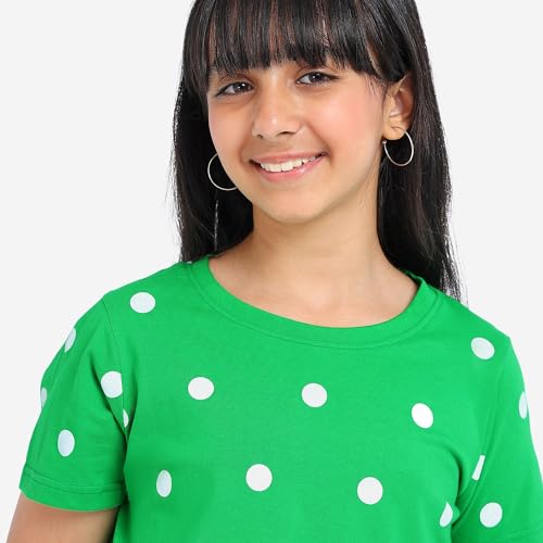 Image of BONKIDS Girls Tshirt (BON9476 12-13Y) Green
