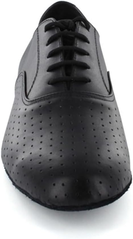 Men's Classic Closed Toe Lace-up Comfort Breather Practice Chacha Salsa Tango Jazz Rumba Ballroom Latin Modern Dance Shoes