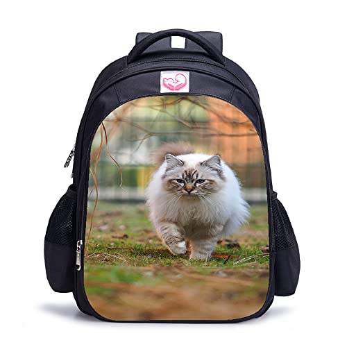 Cartable chat 3D pour l'école et les sorties en famille