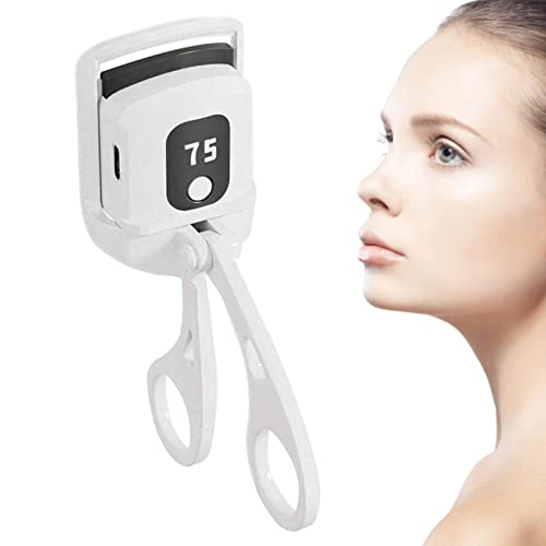 Qeyeid pestañas | pestañas eléctrico con calefacción – pestañas con pantalla LED 3 niveles...