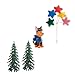 Paw Patrol 302048 zestaw figurek dekoracyjnych do ciast, tworzywo sztuczne, niebieski, 3 x 5 x 9 cm modèle aléatoire
