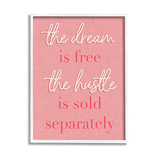 'The Dream Is Free Girl Power'| Framed Giclee Art