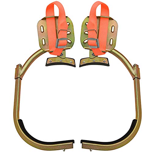 Crampons d'escalade réglables pour ne plus glisser pendant l'élagage