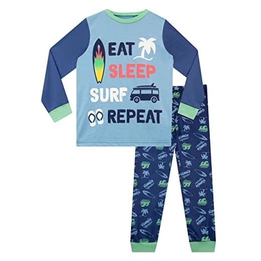 Harry Bear Pijamas para Niños Tablista Azul 10-11 Años