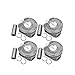 Zieichy 4Pcs Connecting Rods W/Pistons & Rings Set For BMW MINI Cooper S JCW R55 R56 R57 R58 R59 N14B16A N14B16C 1.6 Turbo，Replace 11257576973 1124762125