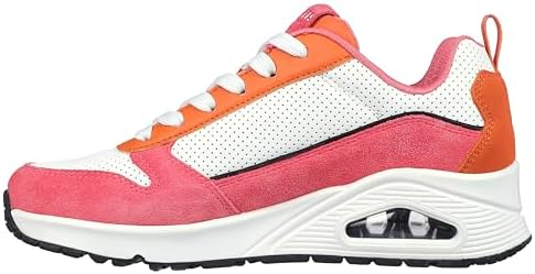 pink suede skechers