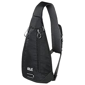 Jack Wolfskin DELTA BAG AIR schoudertas, zwart, één maat
