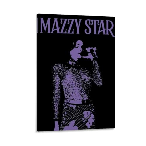 LDLAXM Mazzy StarPop - Póster de figuras de artistas, actores y cantantes, estilo moderno, lienzo moderno, decoración de dormitorio, póster artístico e impresión artística de pared, 40 x 60 cm, estilo