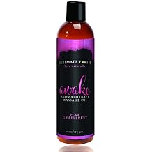 Intimate Earth Massage Oil, Awake, 4 Ounce