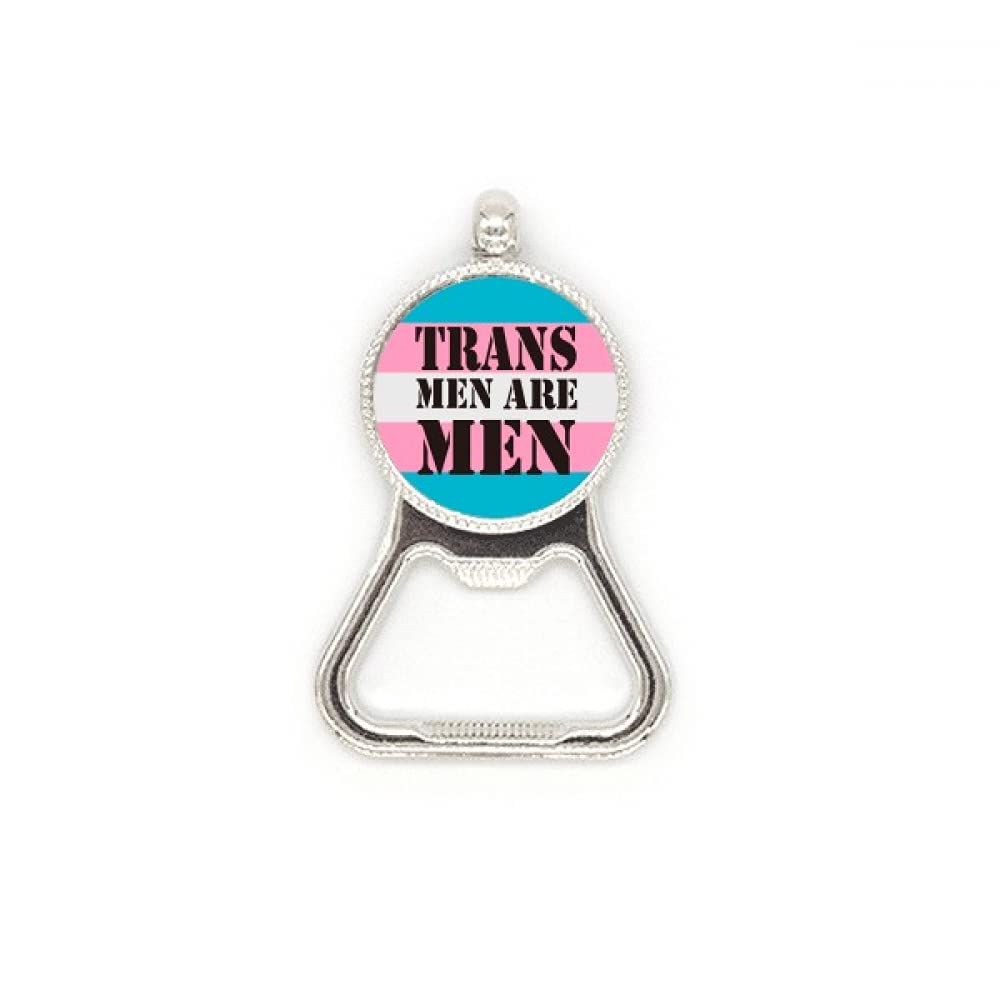 Décapsuleur LGBT Trans Man acier inoxydable bière ouvre-bouteille