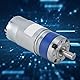 DC 12V 85RPM Getriebemotor, Mikrodrehzahl Reduktion Getriebemotor, Planetengetriebemotor, D-Wellenmotor Planetengetriebemotor Drehzahlreduzierung Planetenkohlebürste D-Welle Zubehör