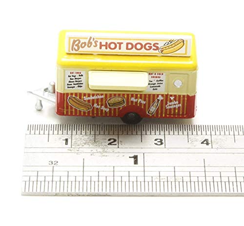 Trailer móvil food Oxford Diecast 1:148 miniatura 4