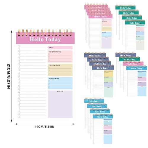Bloc-notes à spirales multifonctionnels fournitures scolaires et cahier de notes - 4