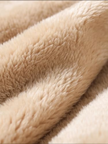 Men's Big and Tall Sherpa Sweatshirts Fleece Pullover Plus Size Tops Crewneck Xl-9Xl Winter Jumper3