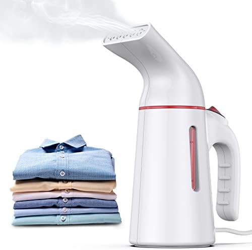 Steamer for Clothes, Powerful Travel Steamer, Handheld Garment Steamer, Portable Fabric Steam Iron, Wrinkles Remover for Clothing, 120ml, Fast Heat-up in 40s, Best Gift for Wife Woman