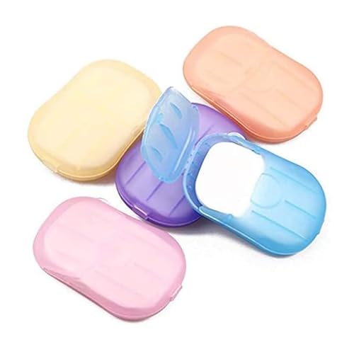 Tustao 500 Sheets Disposable Soap Paper 5 Boxes Hand Cleaner