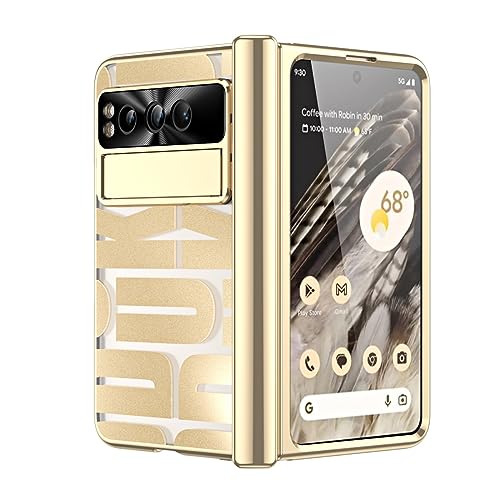 �����^�y�ʃP�[�X Google Pixel Fold �ƌ݊�������A�q���W + �J���������Y�v���e�N�^�[�A�ϏՌ����̊��S�ی���ȃJ�o�[ (�d�C���b�L)�A�n�[�h�ی�{�f�B (PC) �t��