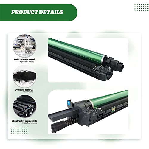 Zlor Dr-311 Dr311 Compatible Drum Unit/Drum Kit Replacement Use For Konica Minolta Bizhub C220 C280 C360 Printer (No Toner) 4Color #TOP3