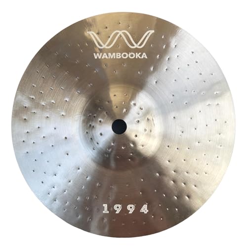 WAMBOOKA 1994 - Platos para batería profesionales en B20 - Serie 1994 - Hecho a mano, sello brillante. enganche rápido y gran proyección - Ideal Rock/Pop (SPLASH 8")