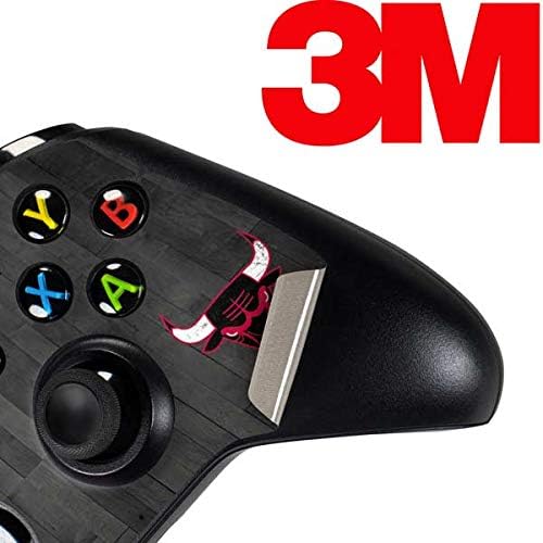Skinit Decal Gaming Skin Compatible with Xbox One Controller - Officially Licensed NBA Chicago Bulls Hardwood Classics Design