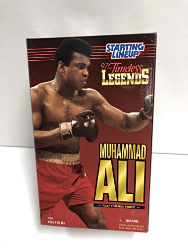Muhammad Ali 1997 Timeless Legends Starting Line Up Fully Poseable Boxing 12" Figure With Robe #TOP2