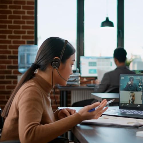 Headset Custo Benefício, Entrada P2: Fone e Microfone, Haste Regulável, Mic Flexível, Estudo, Home O