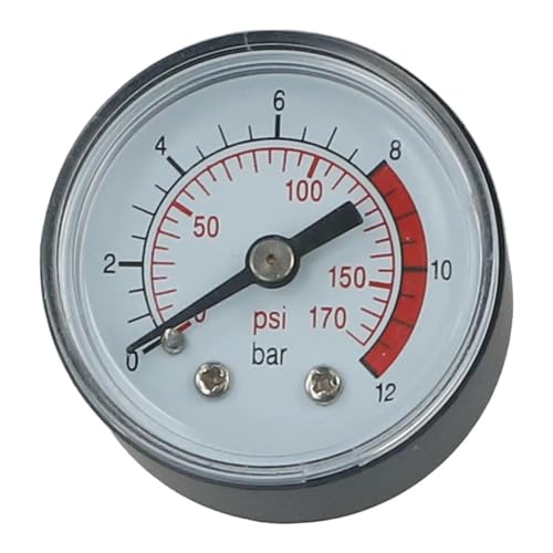 Pneumatic Hydraulic Pressure Gauge 0-12bar / 0-170psi Pneuma