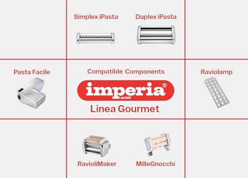 Machine à pâtes fraîches Imperia PastaPresto, l'excellence italienne gris anthracite - 6
