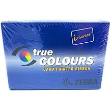 800015-440 Ribbon, P330i P430i True Colours Ribbon, fit for Zebra iSeries ID Card Printer, YMCKO 200 Prints