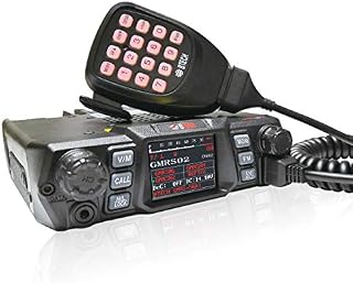 BTECH Mobile GMRS-50X1 50 Watt GMRS Two-Way Radio, GMRS Repeater Capable, with Dual