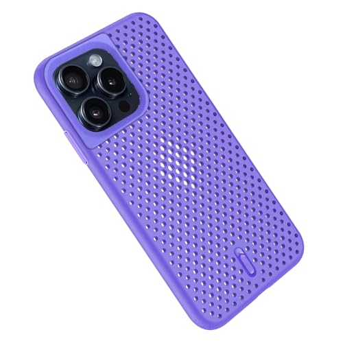 Image of amazon basics Basic Case for Apple iPhone 15 Pro (Silicone Purple)