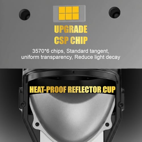 Image of Audio Wheels 3 Inch LED Projector Fog Lamp | 200W High-Intensity | Tri-Color - 3000K Yellow / 4500K Warm White / 6000K White | Premium Aluminium Housing | 1-Year Warranty