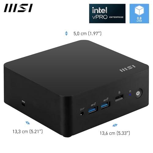 MSI Cubi NUC 13MQG sized PC Intel SoC Neuf - vue 6