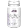 NOW Foods Solutions, Glutathione Skin Brightener with Ceramosides, Moisturizing and Illuminating, 30 Veg Capsules