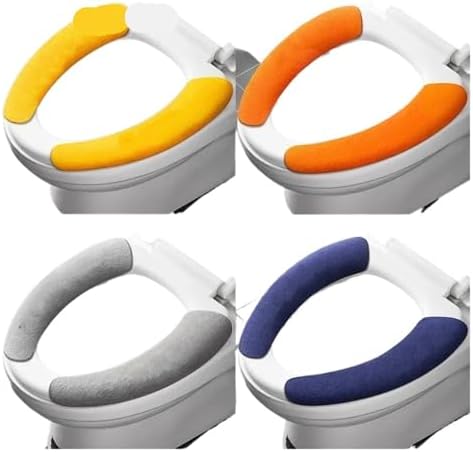 GAQ33T Flannel Toilet Seat Covers 2 Pair Universal,