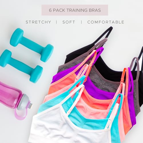 Alyce Intimates Girls and Teens Seamless Cami Training Bra - Pack of 72