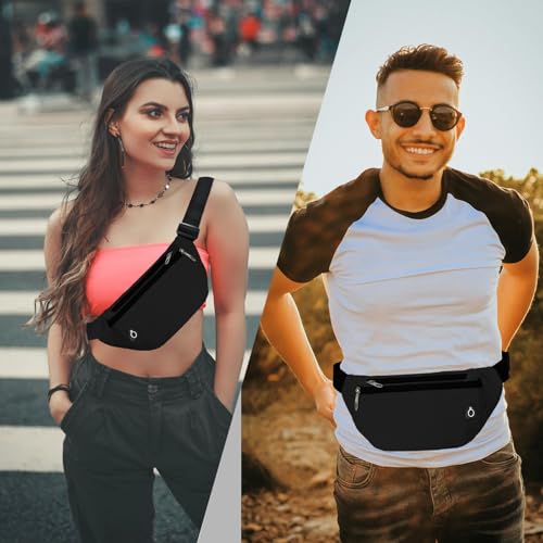 fanny pack for women mencrossbody fanny pack water resistant sports waist bag pack belt bag for travel hiking running