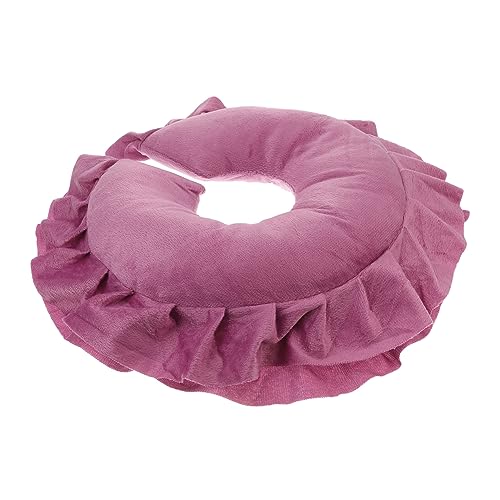 Housoutil Smooth Breathing Pillow Beauty Salon Pillow Face Massage Pillow Face Pad Face Pillow The Face