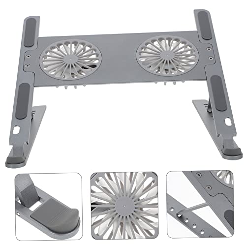 Base ventilada para portátil con ventilador y aleación de aluminio miniatura 2