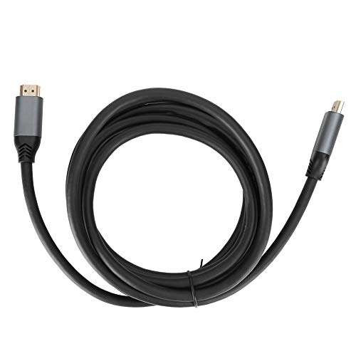 HDMI to HDMI�A�_�v�^�[�P�[�u���A8K 60Hz ����HDMI�P�[�u���i���d�V�[���h�\���j�A48Gbps�̑ш敝�ƃf���A���f�B�X�v���C�ɑΉ��ATV�E�v���W�F�N�^�[�E���j�^�[�E�p�\�R���p (�����̏f��)