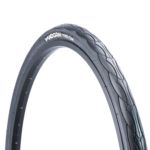 Vandorm Neumático de bicicleta de 26 x 1.5 pulgadas (40-559) Cyclone 26 pulgadas MTB Slick Mountain Bike Neumático de bicicleta de carretera