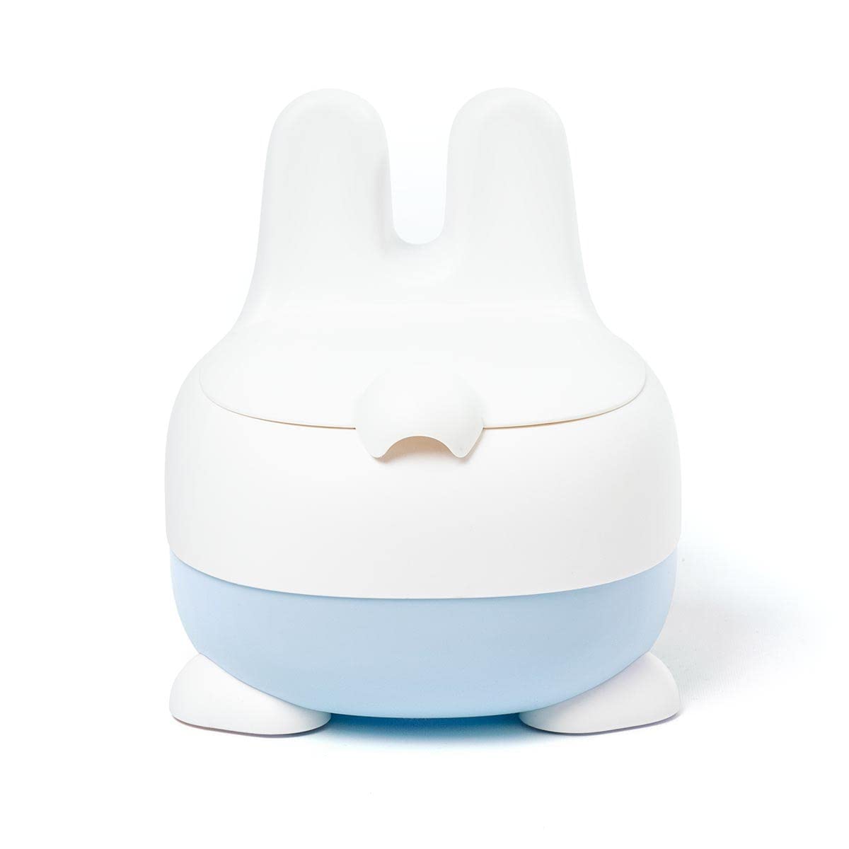 ATAA Orinal Infantil Rabit - Azul- Orinal para niños con Forma de Conejo, baño para niños y niñas con Tapa Desmontable, WC Infantil Ideal para Dejar el pañal