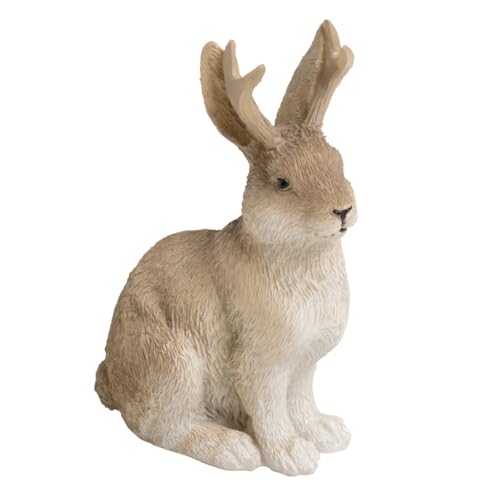 Lipco Jackalope Figure, Polyresin, 3.4-inches Height, Home Decor Accessories, 63632