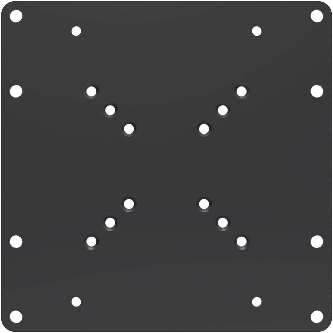 Goobay VESA Adapter 200x200 Auf 400x400 - Universelle Adapterplatte Für TV Wandhalterungen