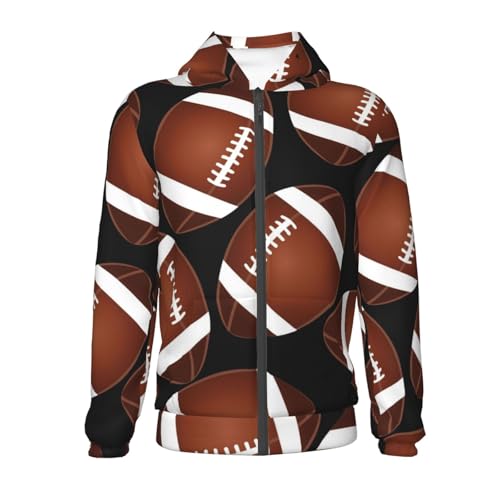 Brown Mushrooms Kid Hoodies Boys Zip Up Sweatshirts Girls Pullover with Pocket2