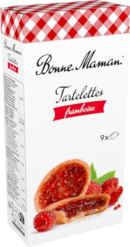 BONNE MAMAN Tartelettes Framboise 135 g,(1 Unité)