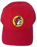 Buc-ee's Red Adjustable Baseball Cap with Bucky The Beaver Logo Embroidered on Front, One Size Fits All