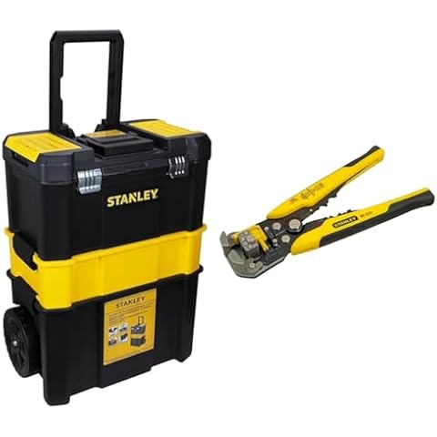 STANLEY Essential Rolling Toolbox and Wire Stripper Cover