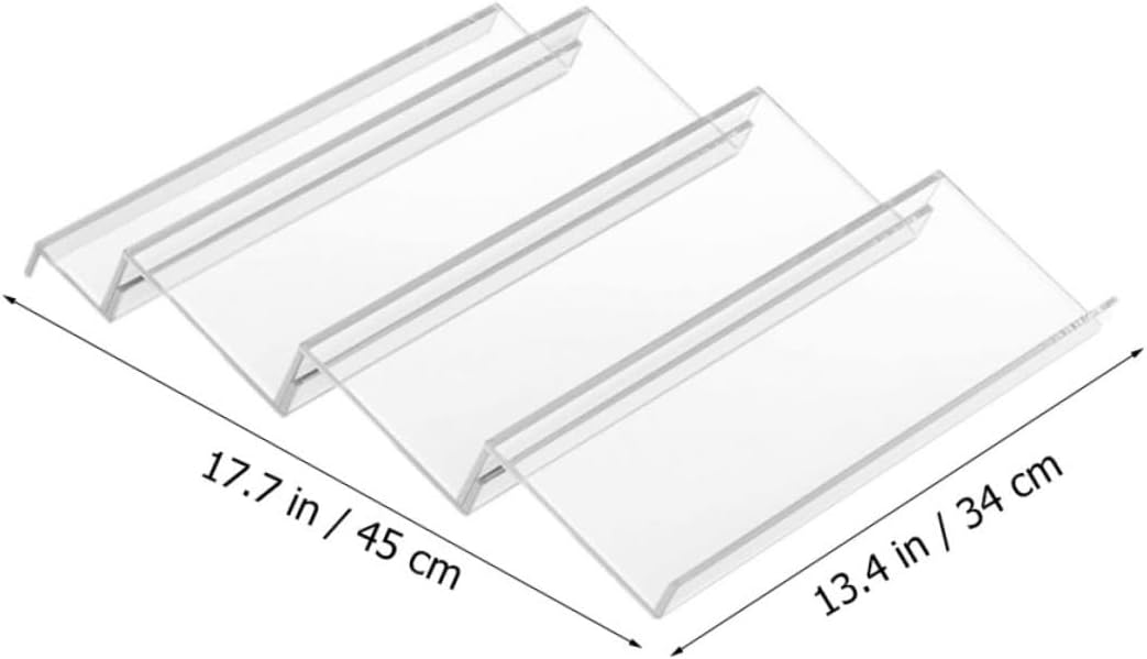 Expandable Acrylic Spice Rack Organizer, Kitchen Drawer Storage Shelf for Seasoning Bottles, Multi-tier Plastic Spice Bottle Holder for Cabinet and Countertop
